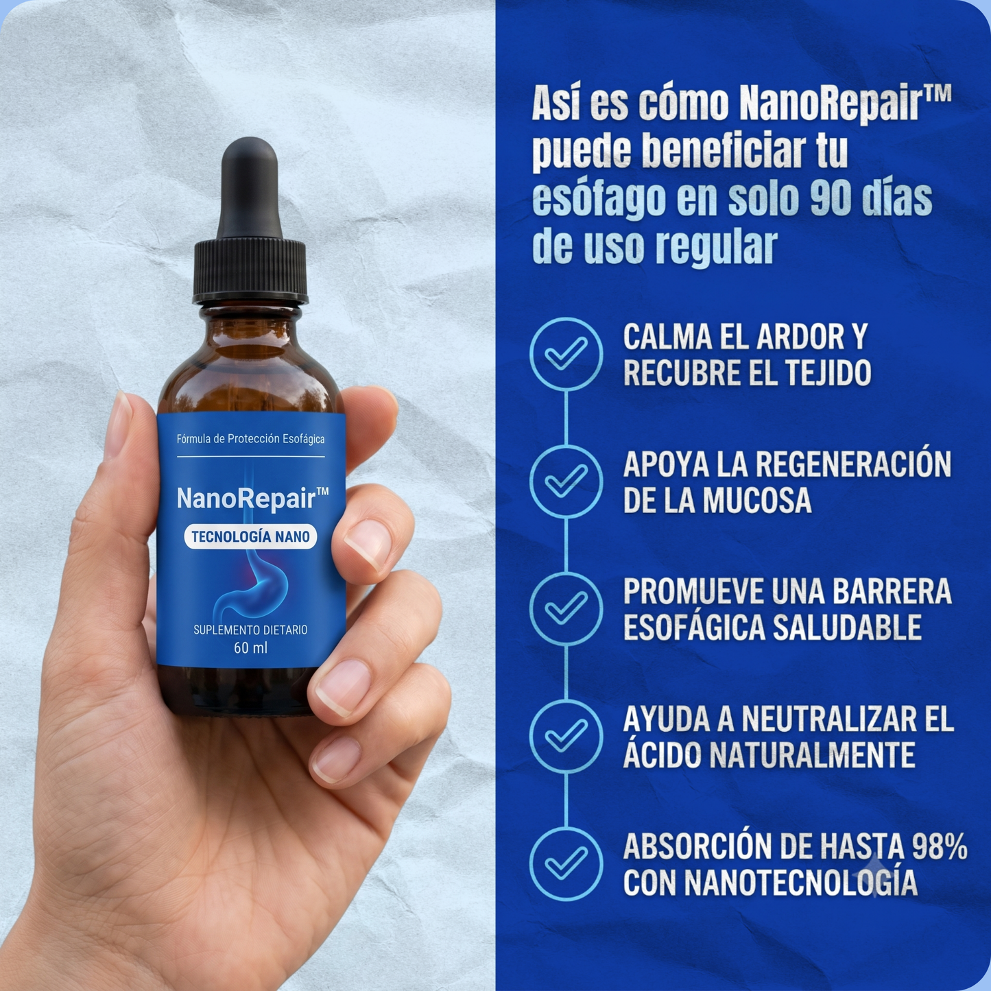 NanoRepair™ — Reparación Esofágica con Nanotecnología
