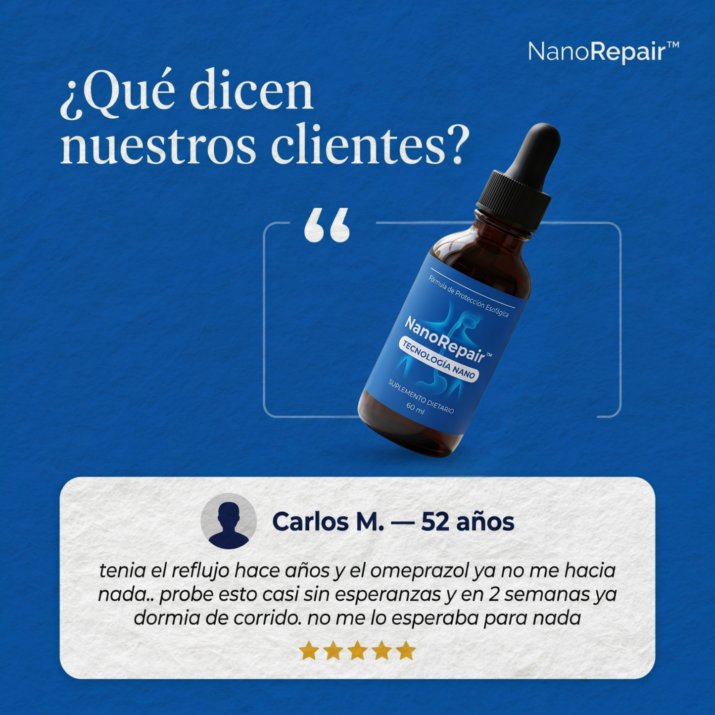 NanoRepair™ — Reparación Esofágica con Nanotecnología
